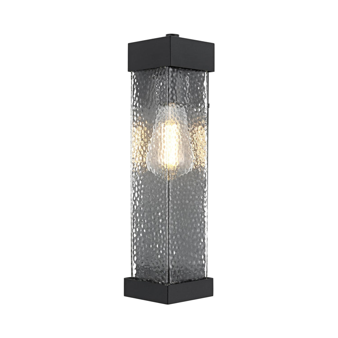 5 Inch Outdoor Wall Sconce in Black - View 4 - Joshua Marshal