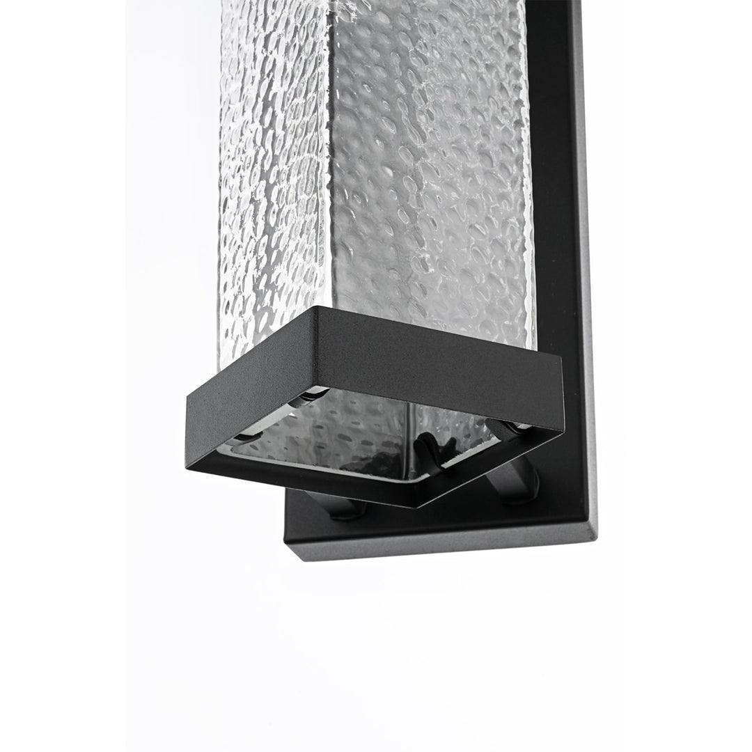 5 Inch Outdoor Wall Sconce in Black - View 6 - Joshua Marshal