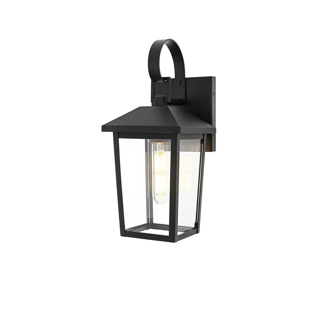 5.5 Inch Outdoor Wall Sconce In Black - View 3 - Joshua Marshal