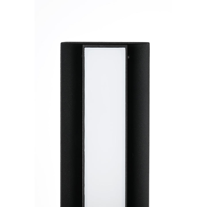 4.5 X 24 Inch Outdoor Wall Sconce In Black - View 5 - Joshua Marshal