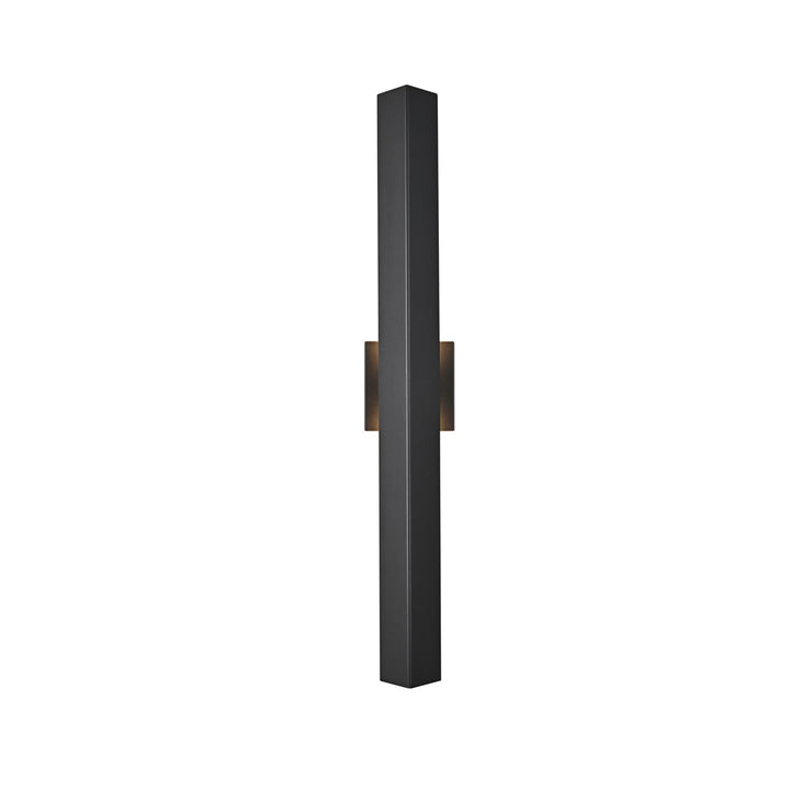4.5 X 30 Inch Outdoor Wall Sconce In Black - View 3 - Joshua Marshal