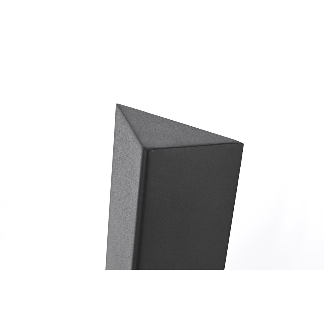 4.5 X 30 Inch Outdoor Wall Sconce In Black - View 4 - Joshua Marshal