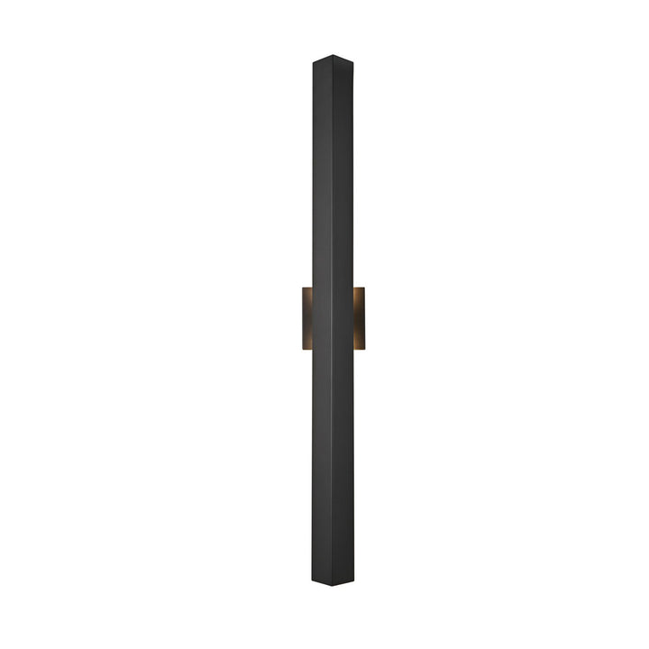 4.5 X 38 Inch Outdoor Wall Sconce In Black - View 3 - Joshua Marshal