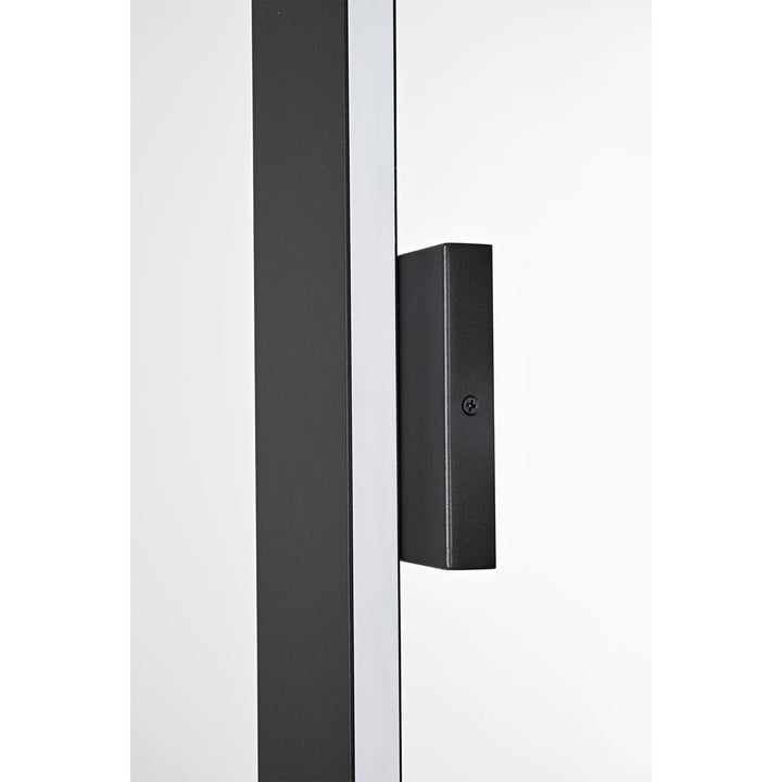 4.5 X 34 Inch Outdoor Wall Sconce In Black - View 4 - Joshua Marshal