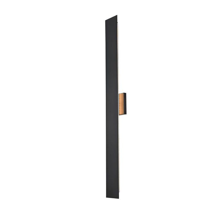 4.5 X 40 Inch Outdoor Wall Sconce In Black - View 3 - Joshua Marshal