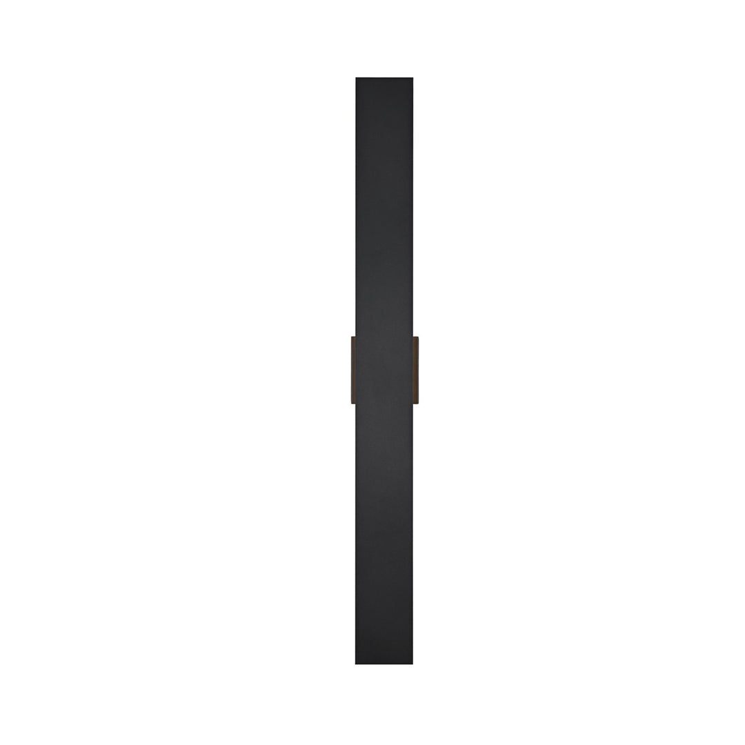 4.5 X 40 Inch Outdoor Wall Sconce In Black - View 4 - Joshua Marshal