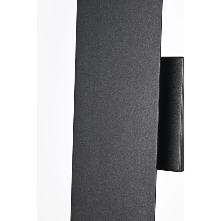 4.5 X 40 Inch Outdoor Wall Sconce In Black - View 5 - Joshua Marshal