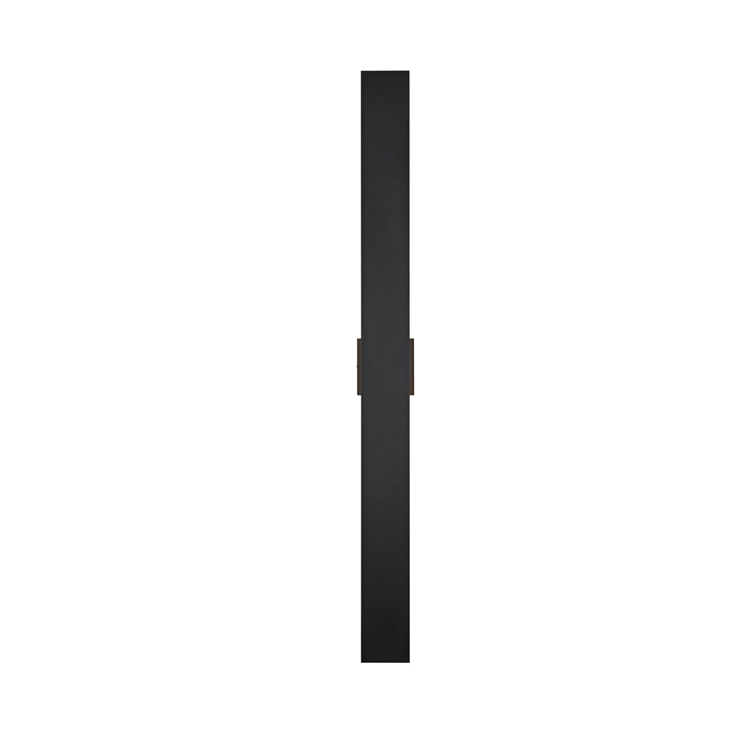 4.5 X 48 Inch Outdoor Wall Sconce In Black - View 3 - Joshua Marshal