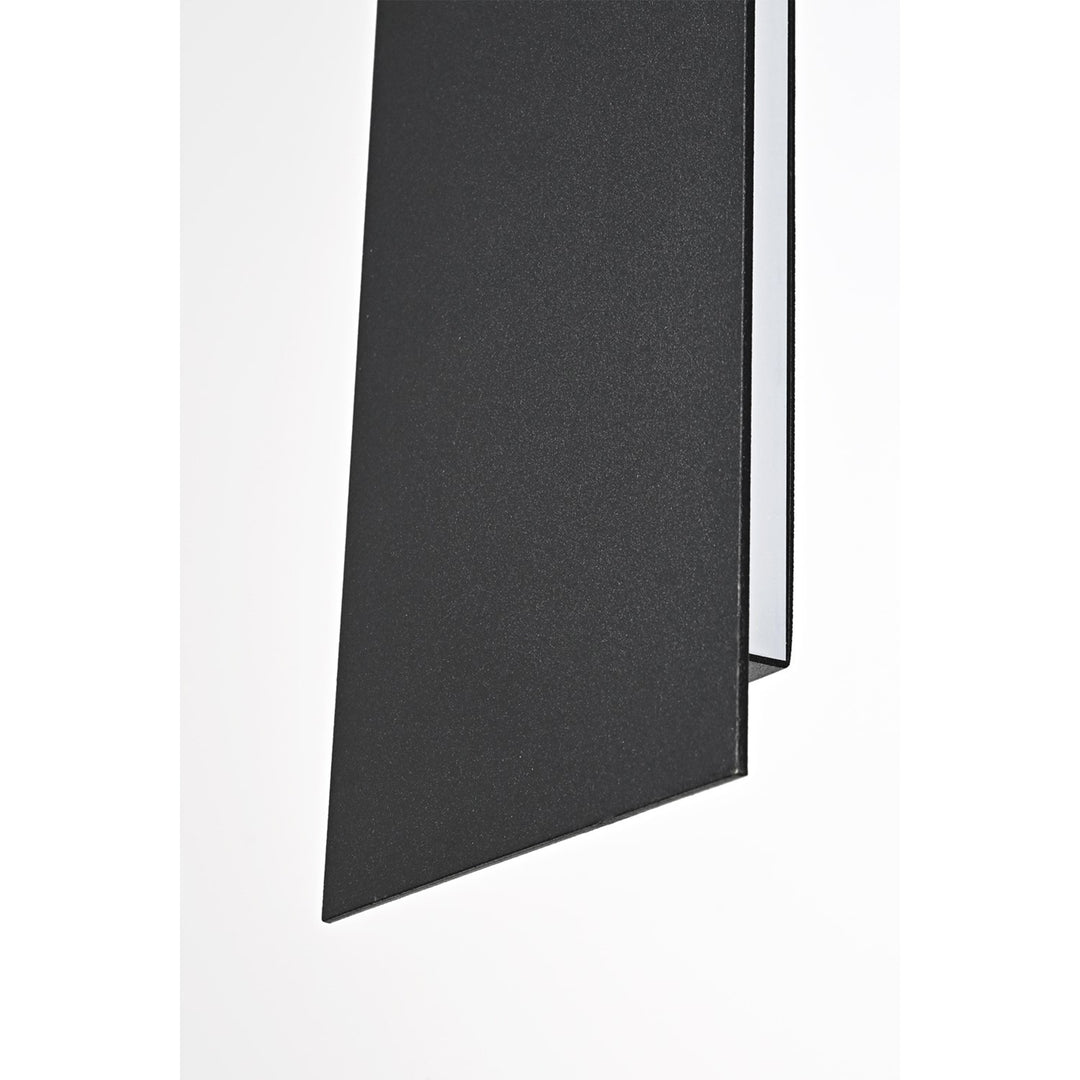 4.5 X 48 Inch Outdoor Wall Sconce In Black - View 5 - Joshua Marshal