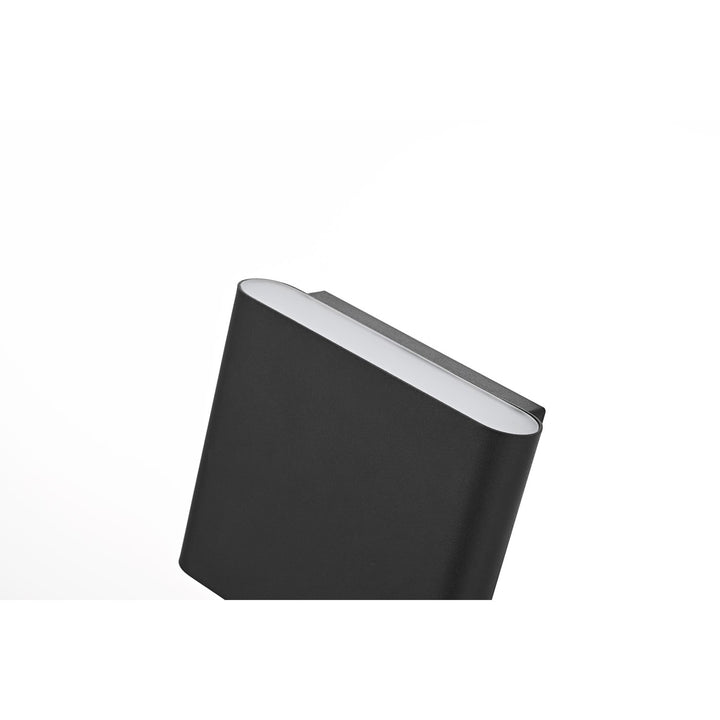 9 Inch Outdoor Wall Sconce In Black - View 4 - Joshua Marshal