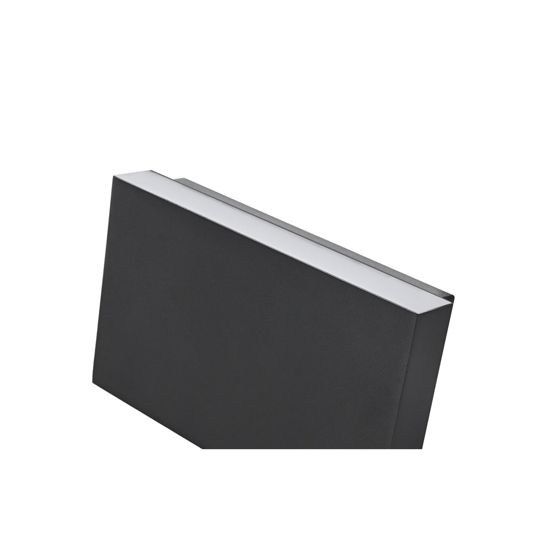 8.5 Inch Outdoor Wall Sconce In Black - View 4 - Joshua Marshal
