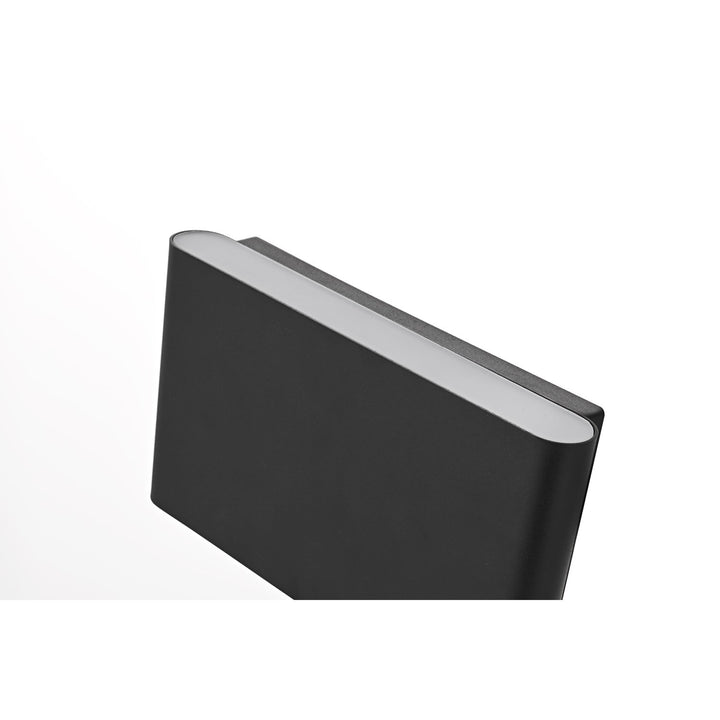 6 Inch Outdoor Wall Sconce In Black - View 4 - Joshua Marshal