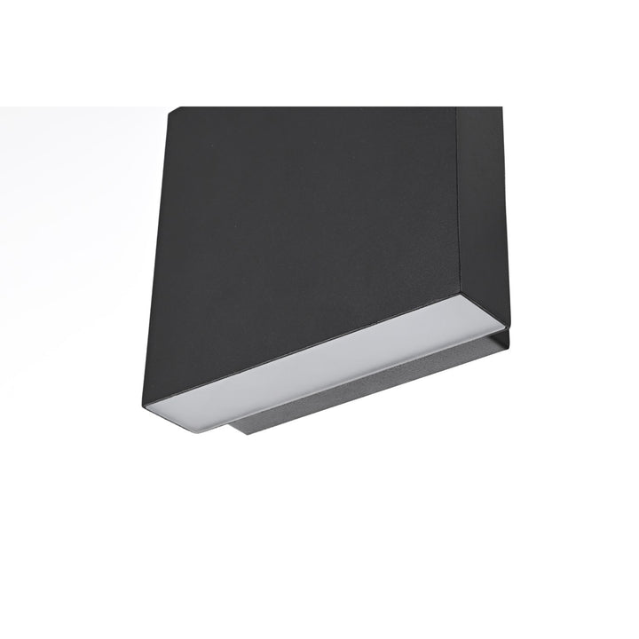 5.5 Inch Outdoor Wall Sconce In Black - View 5 - Joshua Marshal