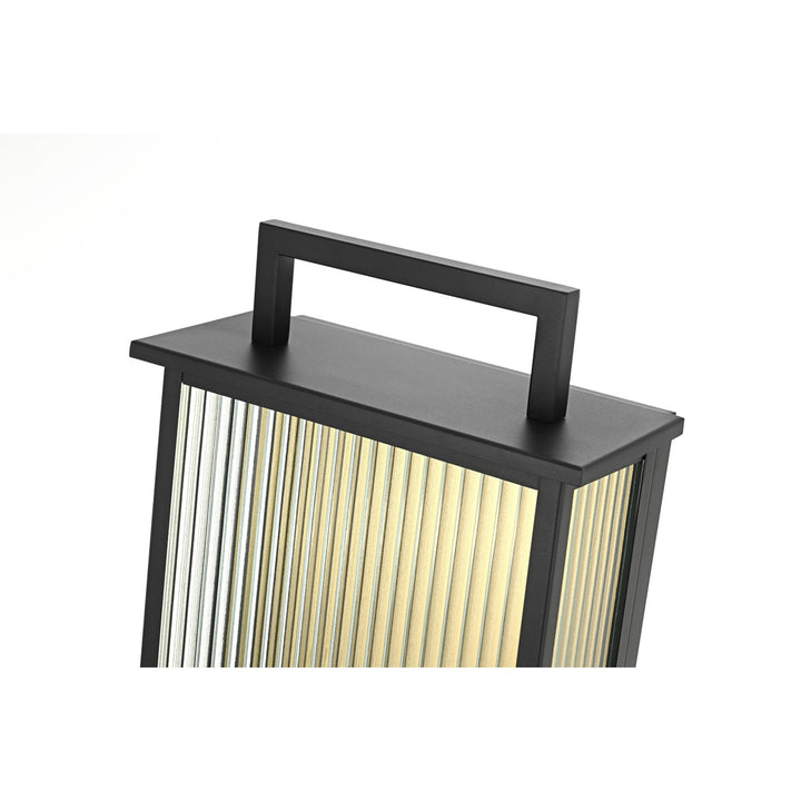 11.5 Inch Outdoor Wall Sconce In Black - View 5 - Joshua Marshal