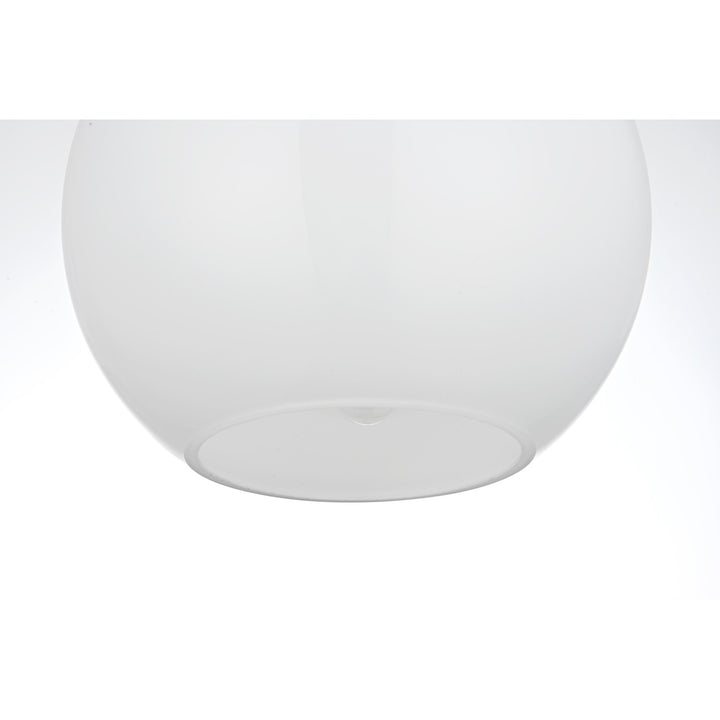 36 Inch Pendant Frosted White Shade In Satin Gold JM-845833