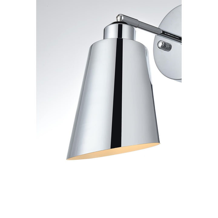 5 Inch Wall Sconce In Chrome - View 5 - Joshua Marshal