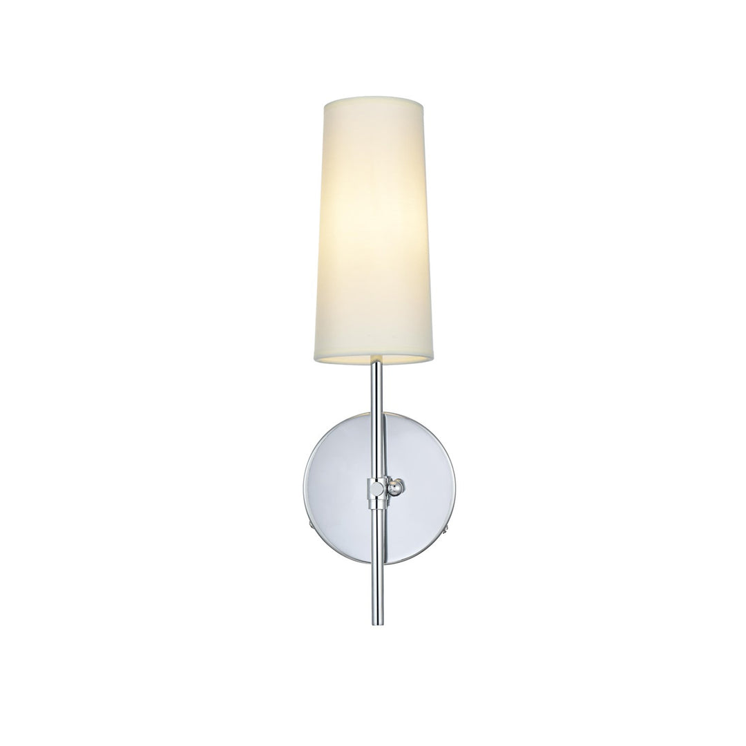 5 Inch Wall Sconce In Chrome - View 3 - Joshua Marshal