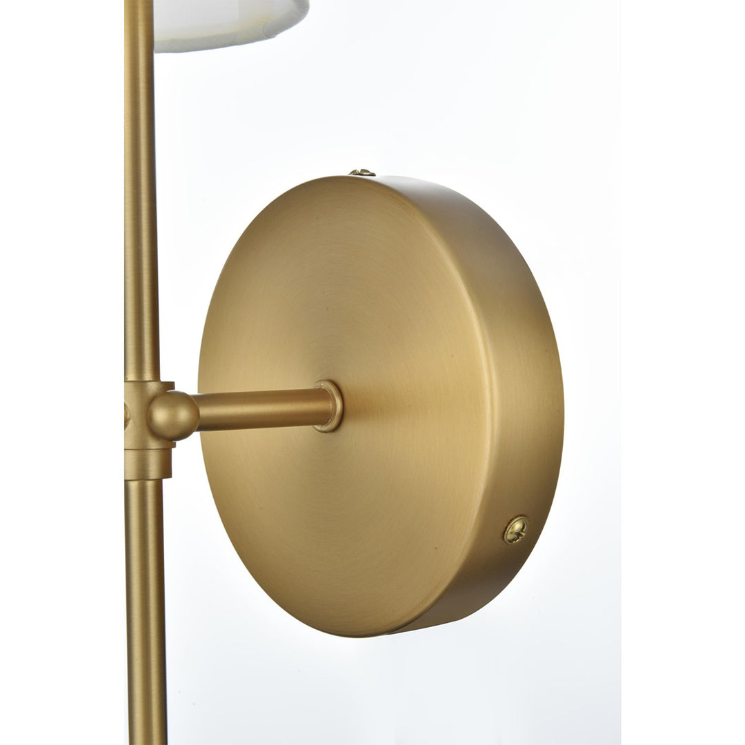5 Inch Wall Sconce In Satin Gold - View 5 - Joshua Marshal