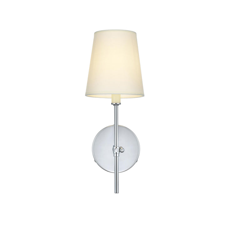 5.5 Inch Wall Sconce In Chrome - View 3 - Joshua Marshal
