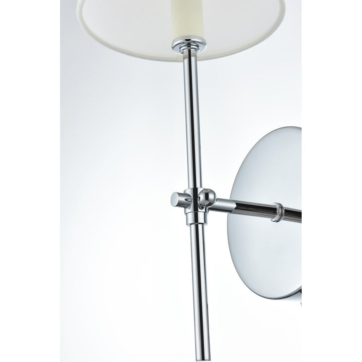 5.5 Inch Wall Sconce In Chrome - View 5 - Joshua Marshal
