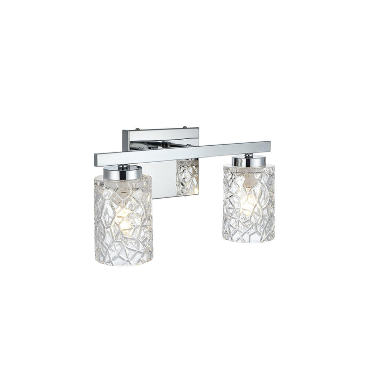 14 Inch Wall Sconce In Chrome - View 4 - Joshua Marshal
