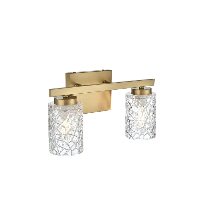 14 Inch Wall Sconce In Satin Gold - View 4 - Joshua Marshal