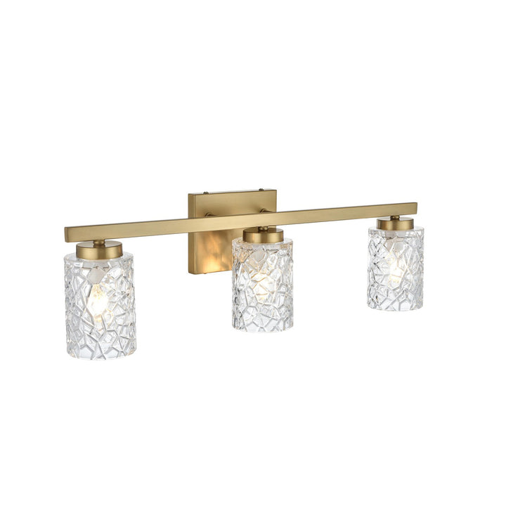 24 Inch Wall Sconce In Satin Gold - View 4 - Joshua Marshal