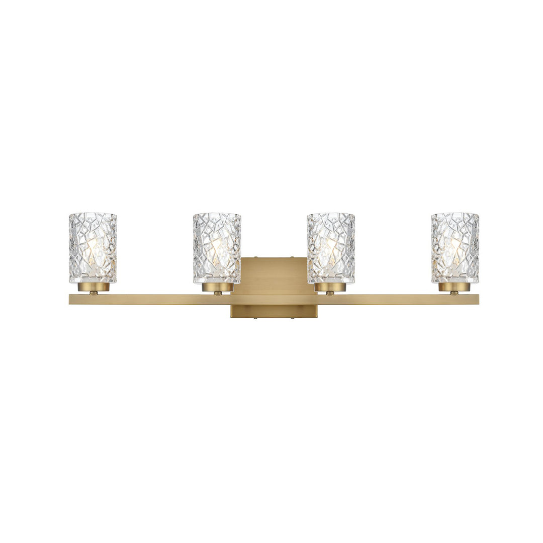 31 Inch Wall Sconce In Satin Gold - View 3 - Joshua Marshal