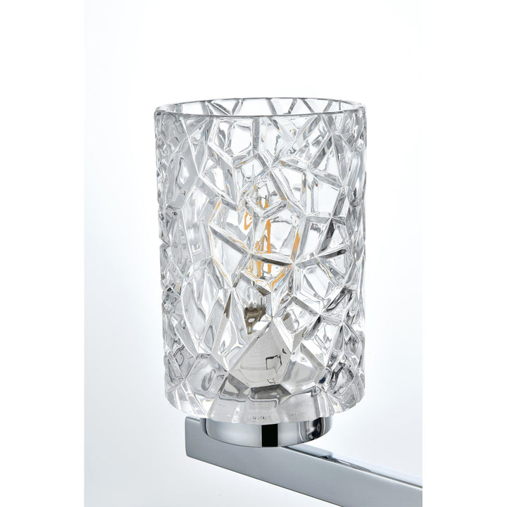 41 Inch Wall Sconce In Chrome - View 5 - Joshua Marshal