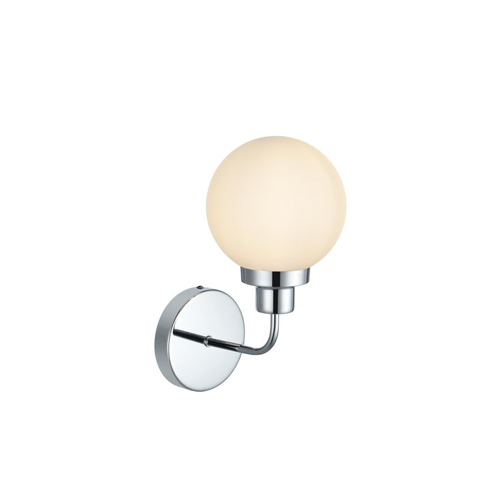 6 Inch Wall Sconce In Chrome - View 4 - Joshua Marshal