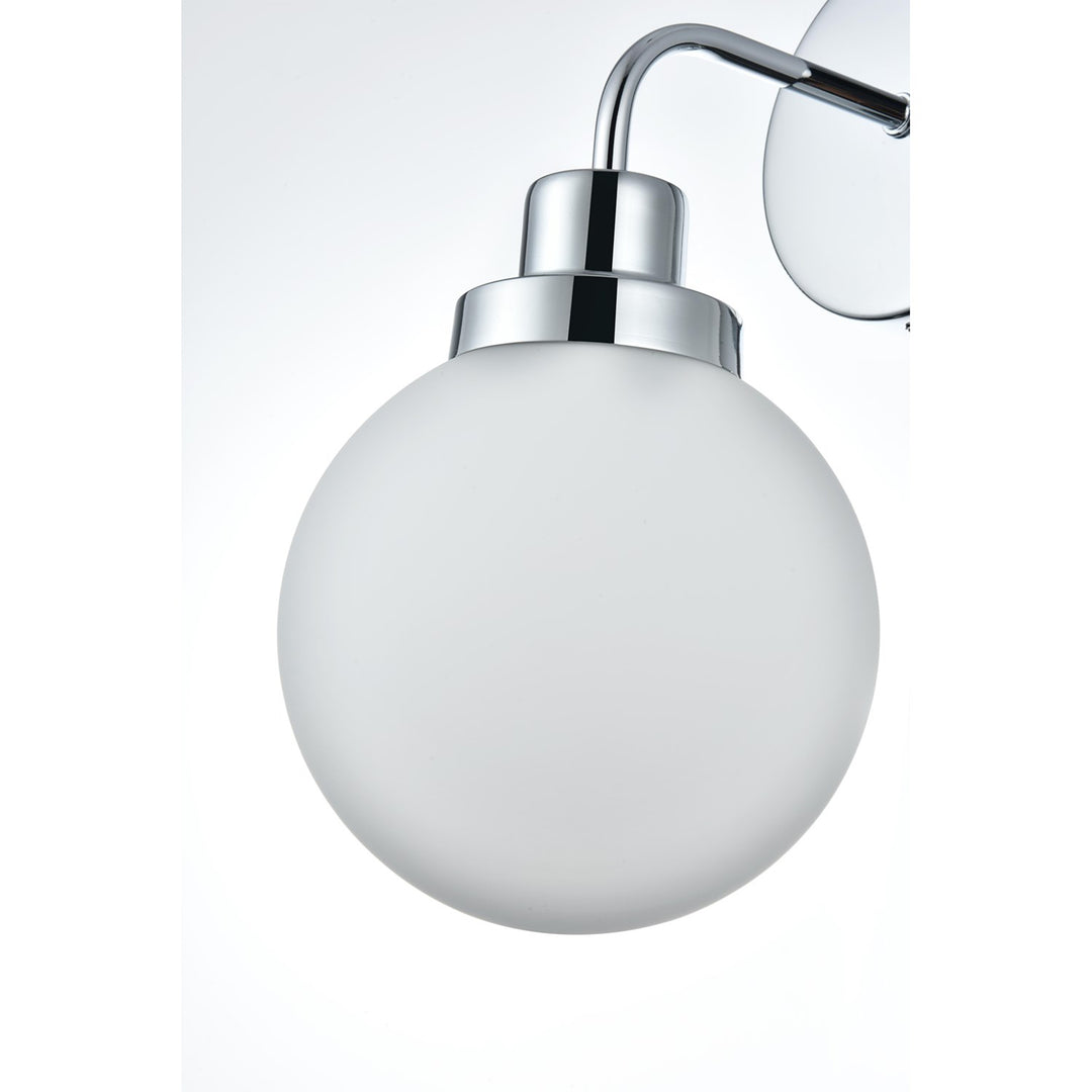 6 Inch Wall Sconce In Chrome - View 5 - Joshua Marshal