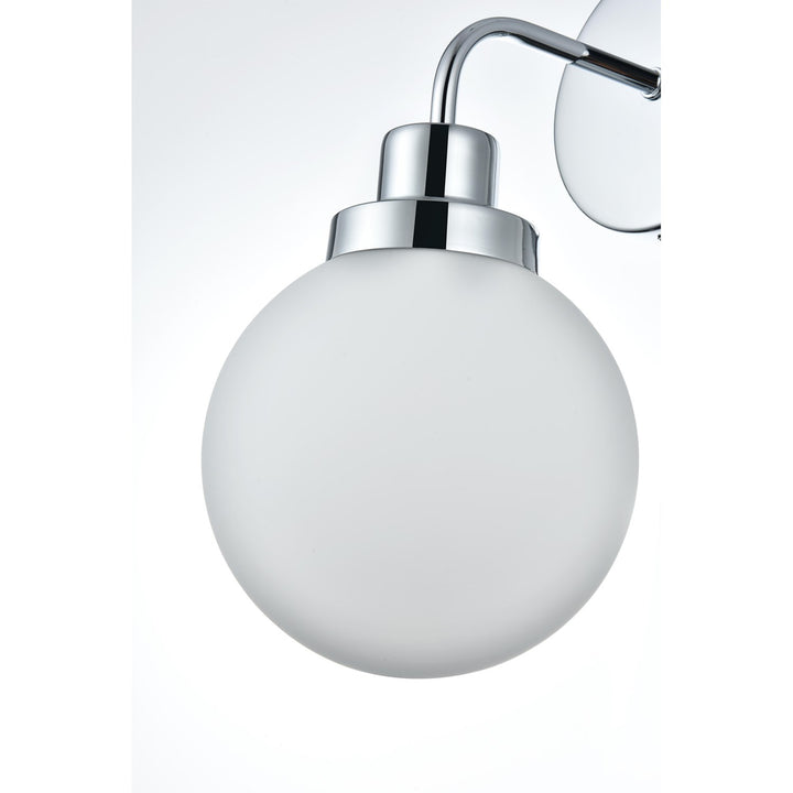 6 Inch Wall Sconce In Chrome - View 5 - Joshua Marshal