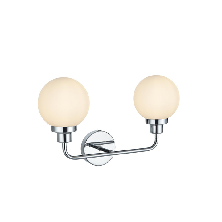 19 Inch Wall Sconce In Chrome - View 4 - Joshua Marshal