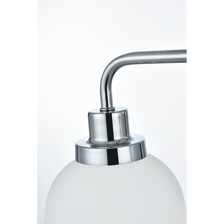 19 Inch Wall Sconce In Chrome - View 5 - Joshua Marshal