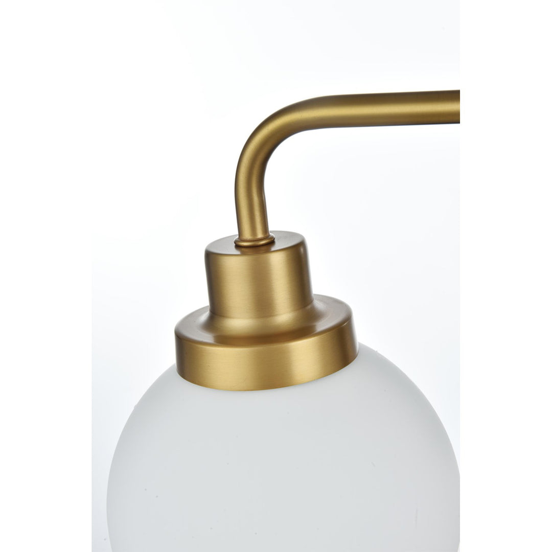 19 Inch Wall Sconce In Satin Gold - View 5 - Joshua Marshal