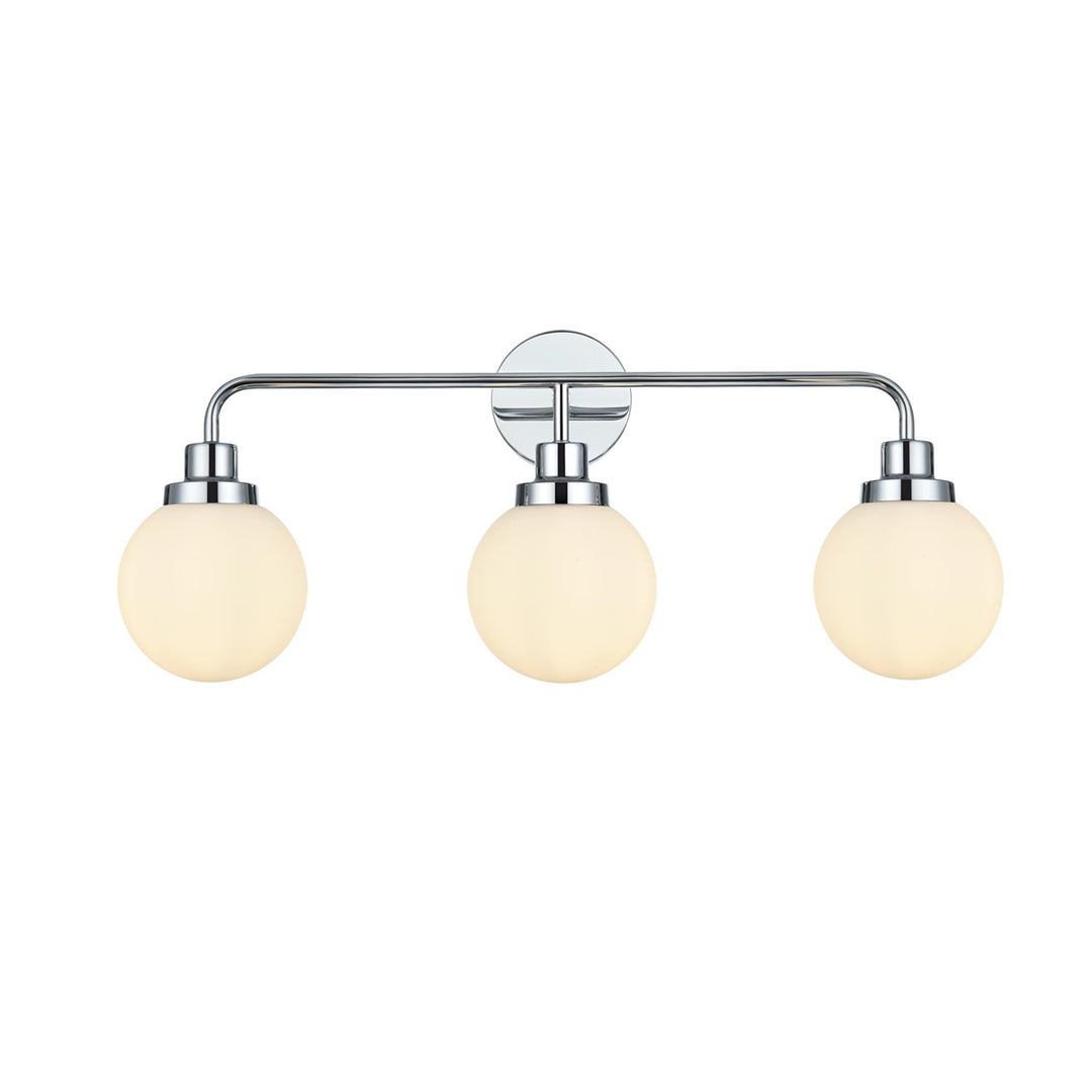 28 Inch Wall Sconce In Chrome - View 3 - Joshua Marshal