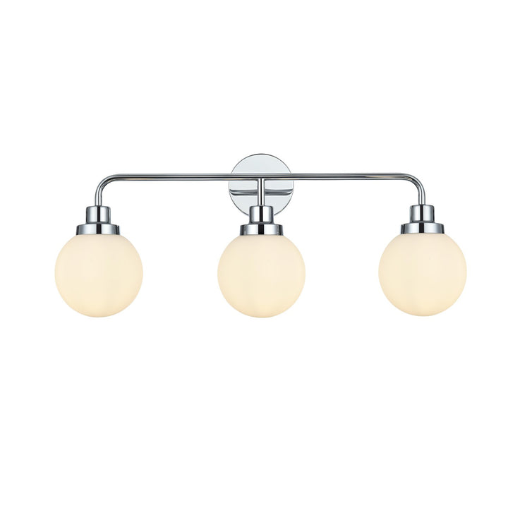 28 Inch Wall Sconce In Chrome - View 3 - Joshua Marshal