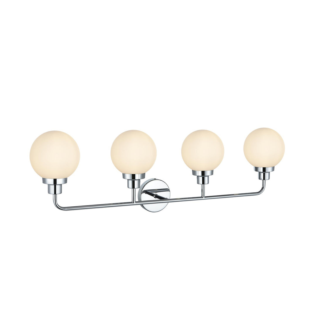 37 Inch Wall Sconce In Chrome - View 4 - Joshua Marshal