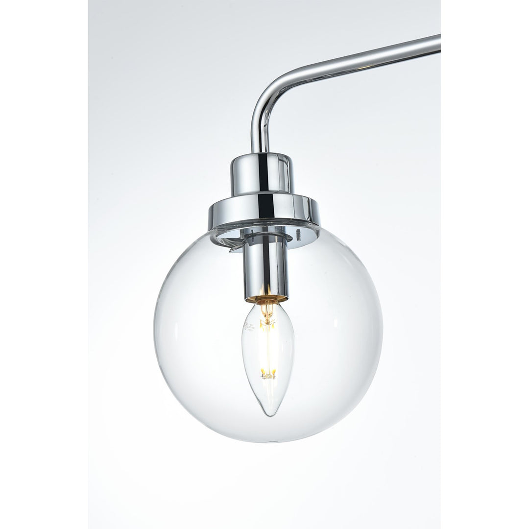 37 Inch Wall Sconce In Chrome - View 5 - Joshua Marshal