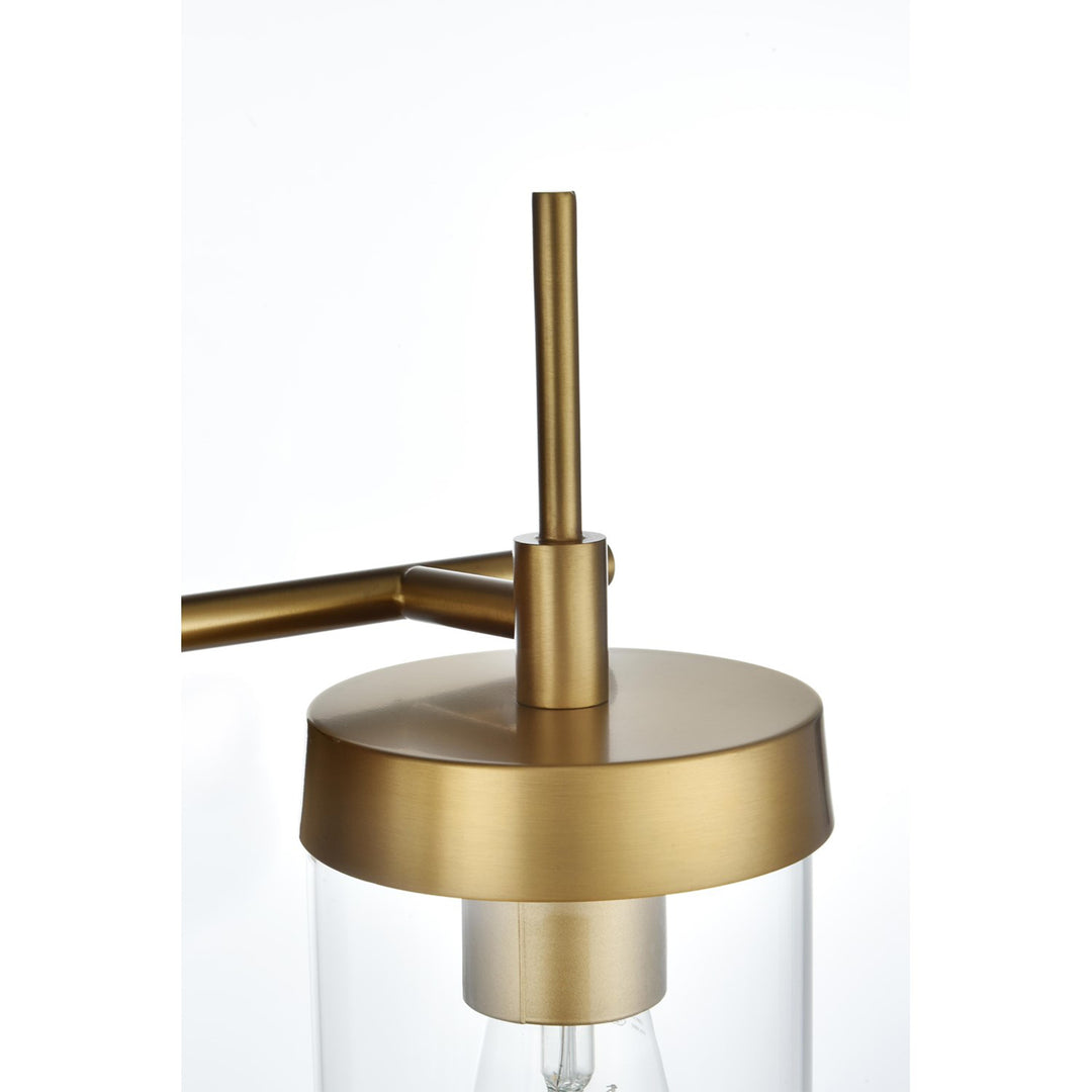 32 Inch Wall Sconce In Satin Gold - View 5 - Joshua Marshal