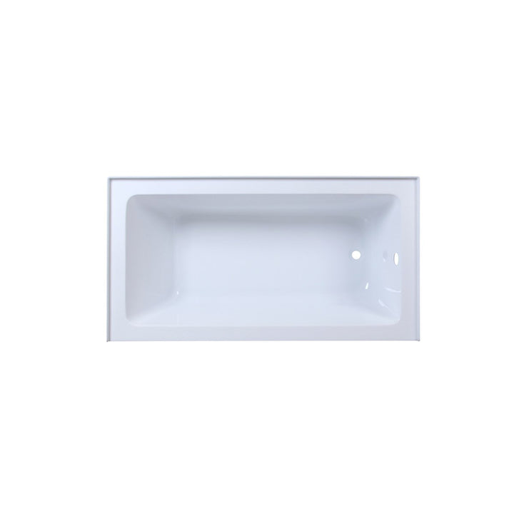 Alcove Soaking Bathtub 32X60 Inch Right Drain In Glossy White - View 4 - Joshua Marshal