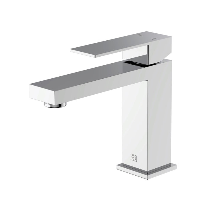 Single Hole Single Handle Bathroom Faucet In Chrome - View 3 - Joshua Marshal