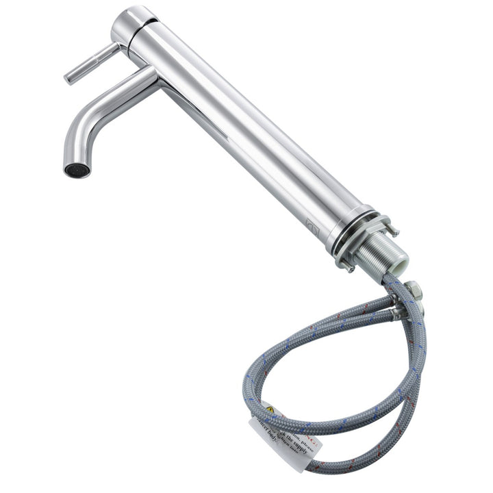 Single Hole Single Handle Bathroom Faucet In Chrome - View 4 - Joshua Marshal