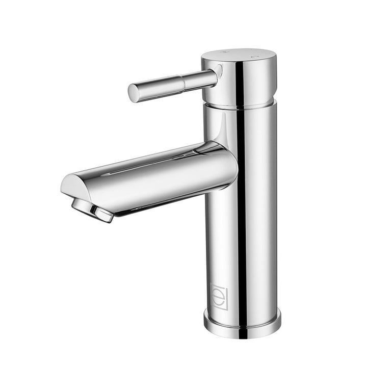 Single Hole Single Handle Bathroom Faucet In Chrome - View 3 - Joshua Marshal