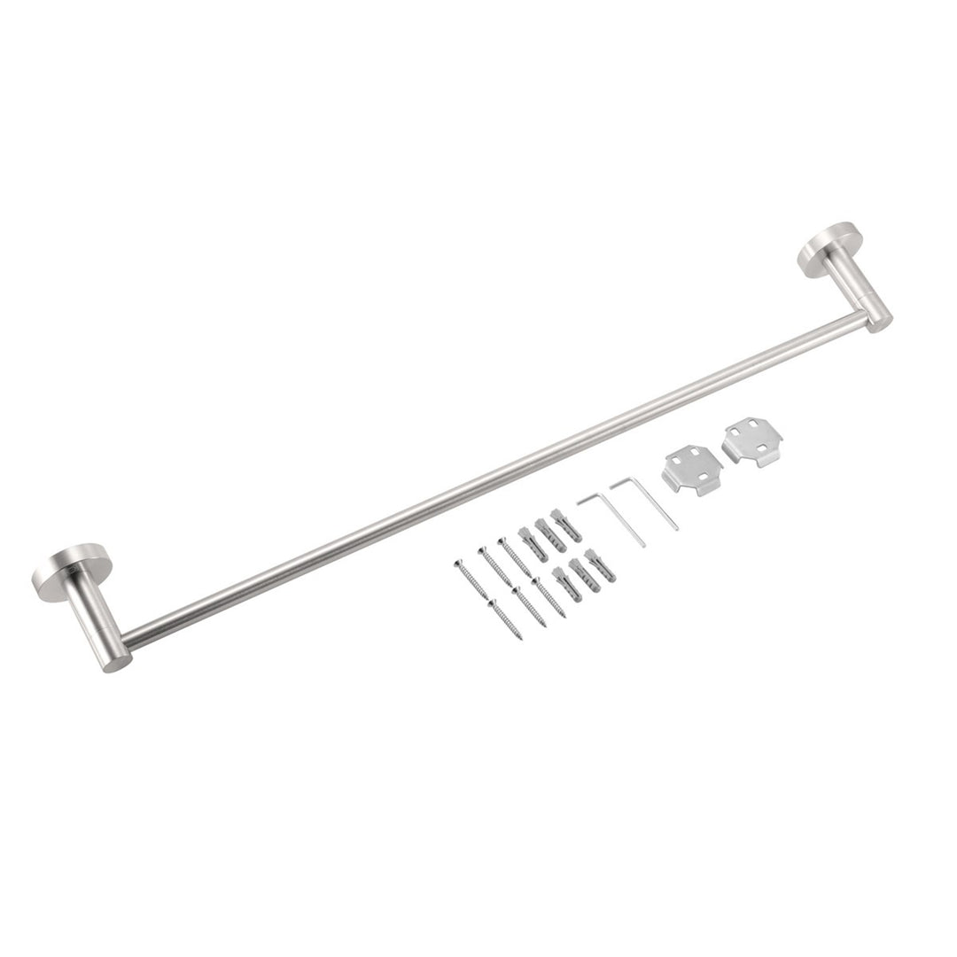4-Piece Bathroom Hardware Set In Brushed Nickel - View 6 - Joshua Marshal