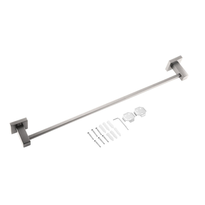 3-Piece Bathroom Hardware Set In Brushed Nickel - View 6 - Joshua Marshal
