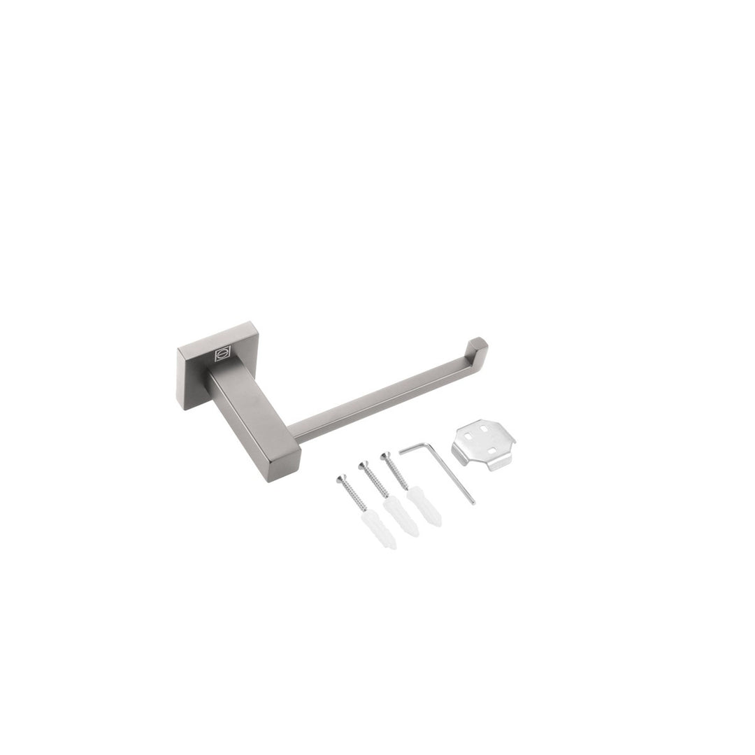 4-Piece Bathroom Hardware Set In Brushed Nickel - View 6 - Joshua Marshal