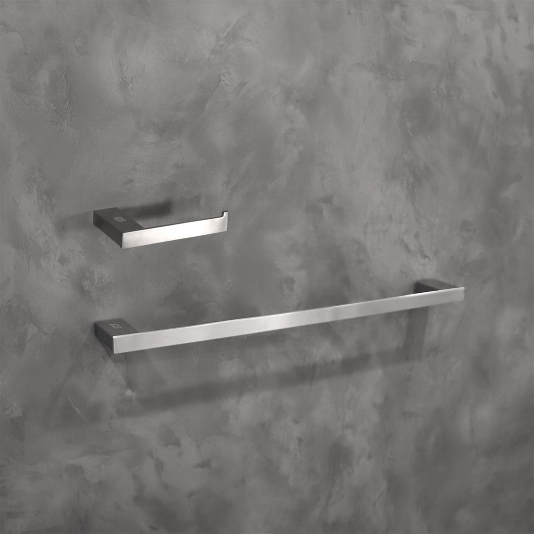 2-Piece Bathroom Hardware Set In Brushed Nickel Brushed Nickel Finish - KITCHEN & BATH by Joshua Marshal