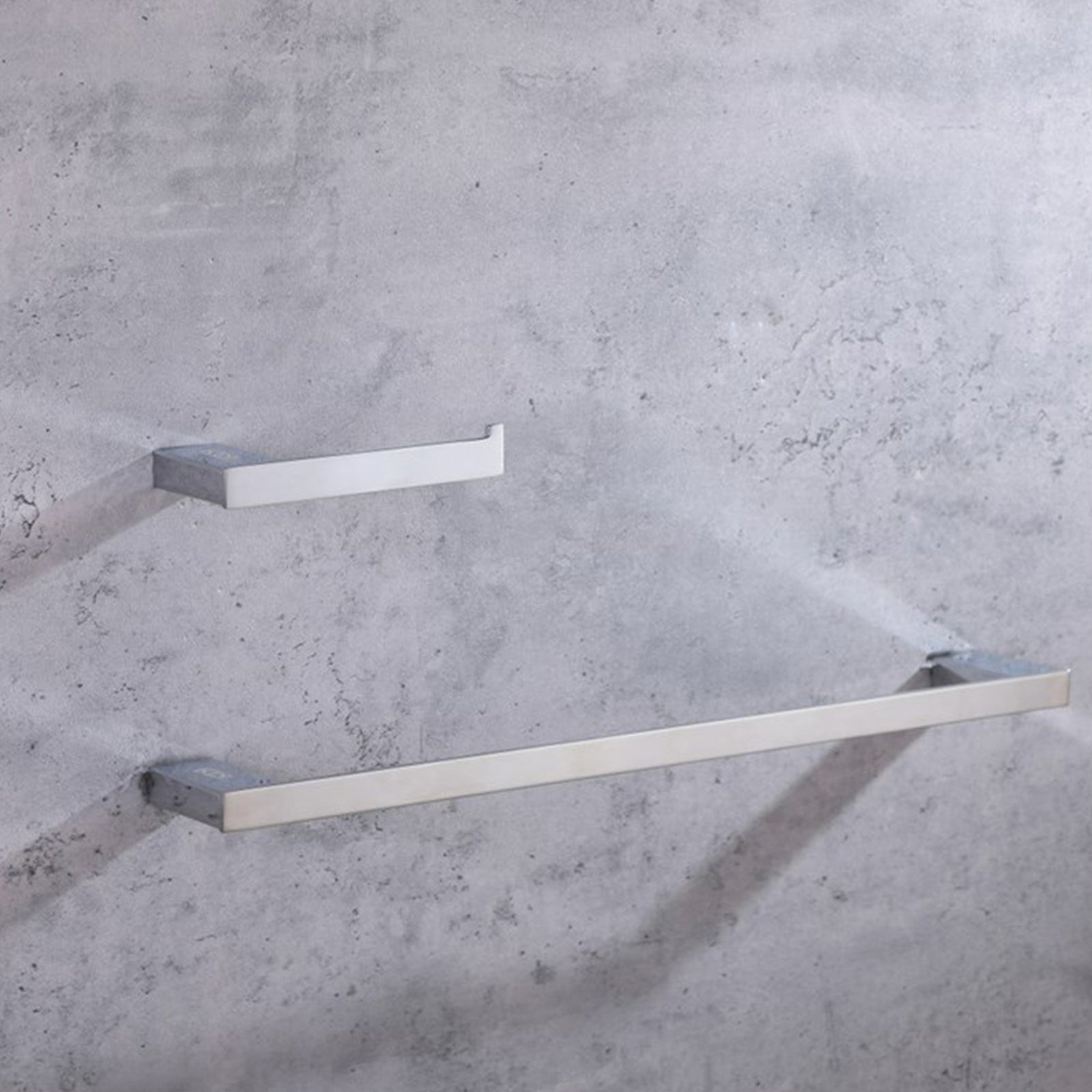 2-Piece Bathroom Hardware Set In Chrome Chrome Finish - KITCHEN & BATH by Joshua Marshal