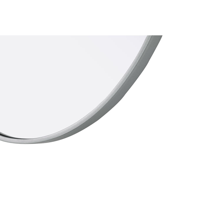 24X24 Pivot Mirror In Silver - View 6 - Joshua Marshal